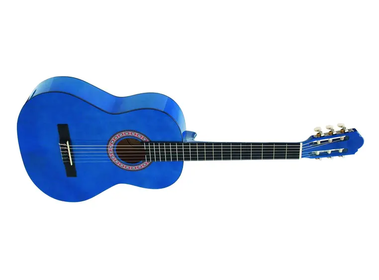 DIMAVERY AC-303 Classic Guitar, Blueburst 